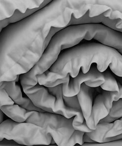 Bumper para cuna gris con boleros