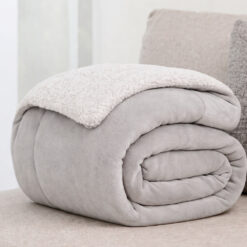 Cobija Ovejera Gris Perla