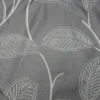 Juego de Duvet Jacquard Gris Hojas Casa LiLe