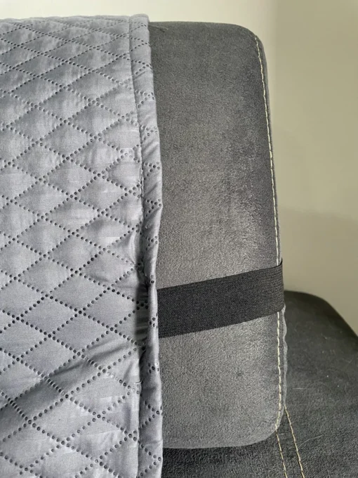 Protector de sof gris/negro doble faz Casa LiLe