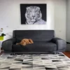 Protector de Sof Negro Doble Faz Casa LiLe