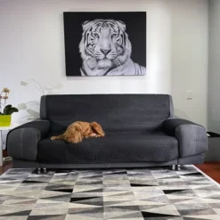 Protector de Sof Negro Doble Faz Casa LiLe