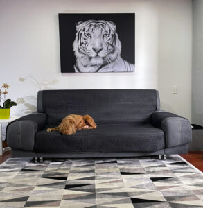 Protector de Sofá Negro Doble Faz