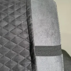 Protector de sof negro/gris doble faz un (1) puesto Tipo B (Con Imperfecciones) Casa LiLe