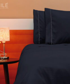 Juego de duvet azul noche premium