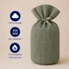 Juego de Duvet Jacquard Dise o Geom trico Verde Oliva Casa LiLe