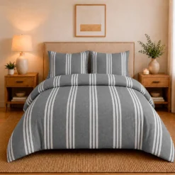 Juego de Duvet Cati nico Collection Acero Casa LiLe