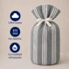 Juego de Duvet Cati nico Collection Acero Casa LiLe