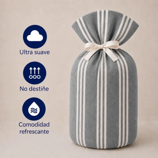 Juego de Duvet Cati nico Collection Acero Casa LiLe