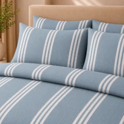 Juego de Duvet Cati nico Collection Azul ndigo Casa LiLe