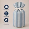 Juego de Duvet Cati nico Collection Azul ndigo Casa LiLe