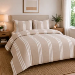 Juego de Duvet Cati nico Collection Camel Casa LiLe