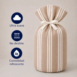 Juego de Duvet Cati nico Collection Camel Casa LiLe