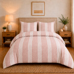 Juego de Duvet Catiónico Collection Palo Rosa