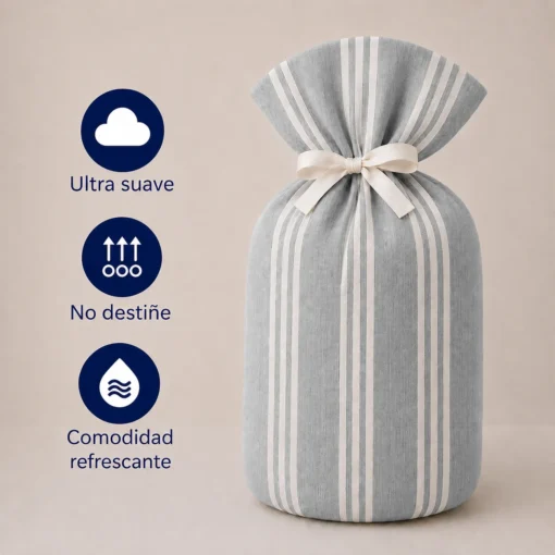 Juego de Duvet Catiónico Collection Plata