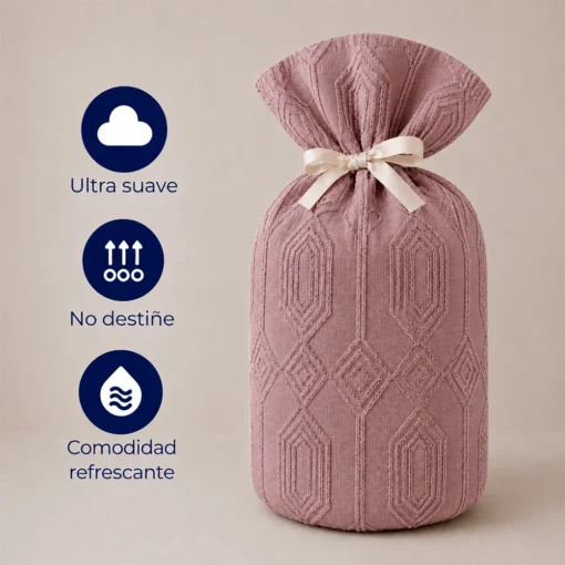 Juego de Duvet Jacquard Dise o Geom trico Rosado P lido Casa LiLe