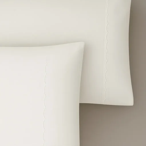 Juego de Duvet Blanco Liso de microfibra Casa LiLe