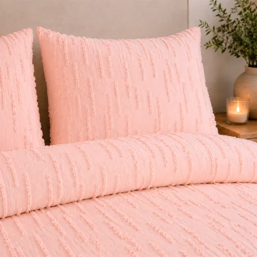 Juego de Duvet Jacquard L neas Curuba Casa LiLe