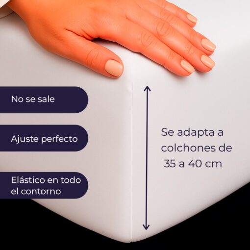 Juego de sábanas blanco 3