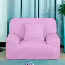Protector de sofá premium lila un (1) puesto