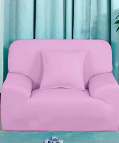 Protector de sofá premium lila un (1) puesto