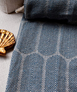 Manta Masai Óvalo Azul