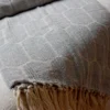 Manta Masai valo Gris Claro Casa LiLe
