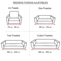 Alternative view of Protector de sofá premium beige