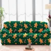 Protector de sof premium verde navidad Casa LiLe