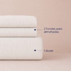 Duvet + Fundas Jacquard Collection Nieve - Imagen 3
