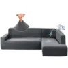 Protector de sof en L impermeable gris Casa LiLe