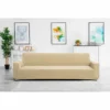 Protector de sof beige premium cuatro (4) puestos ajustable Casa LiLe