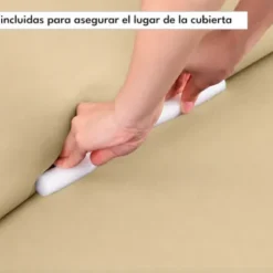 Protector de sof beige premium cuatro (4) puestos ajustable Casa LiLe