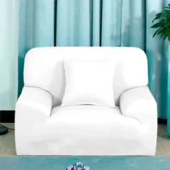 Protector de sof premium blanco un (1) puesto Casa LiLe