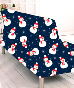 Alternative view of Protector de sofá cama azul navidad premium