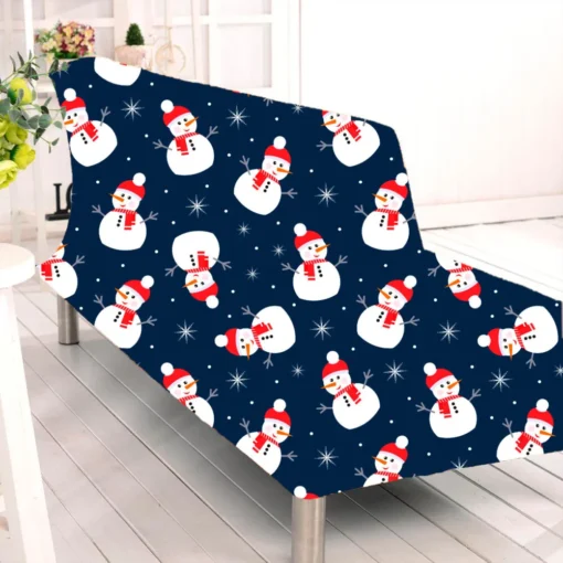 Protector de sof cama azul navidad premium Casa LiLe
