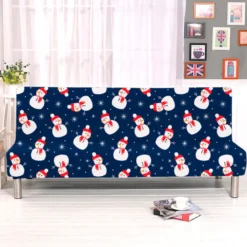 Protector de sof cama azul navidad premium Casa LiLe