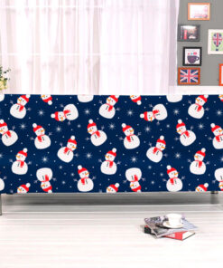 Protector de sofá cama azul navidad premium