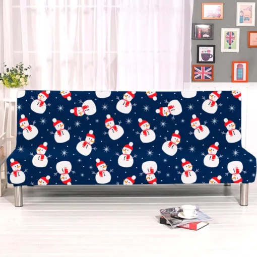 Protector de sof cama azul navidad premium Casa LiLe