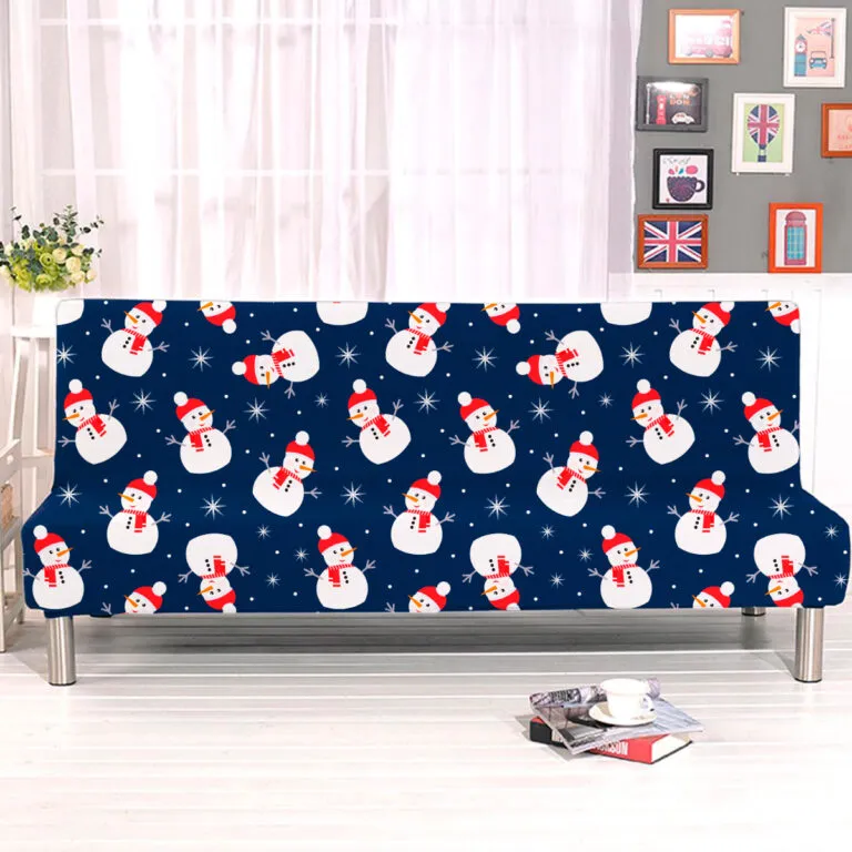 Protector de sof cama azul navidad premium Casa LiLe