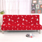 Protector de Sofá Cama Rojo Navidad Premium Tipo B (Con Imperfecciones)