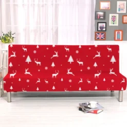 Protector de Sof Cama Rojo Navidad Premium Casa LiLe