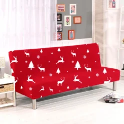 Protector de Sof Cama Rojo Navidad Premium Casa LiLe