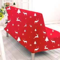 Protector de Sof Cama Rojo Navidad Premium Casa LiLe
