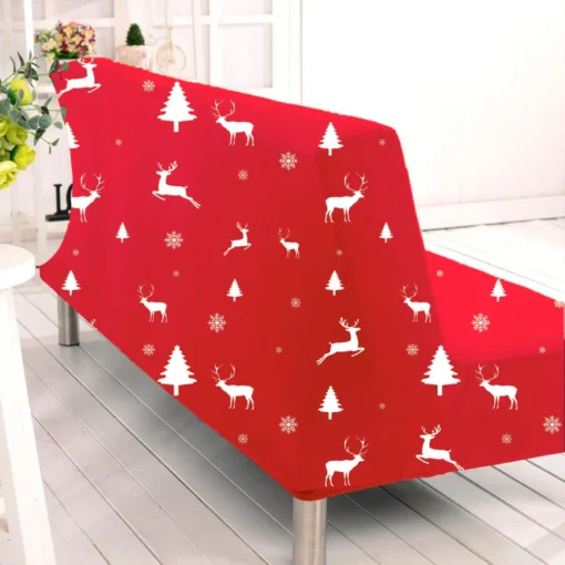 Protector de Sof Cama Rojo Navidad Premium Casa LiLe