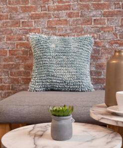 Alternative view of Cojín Decorativo Teddy Aqua