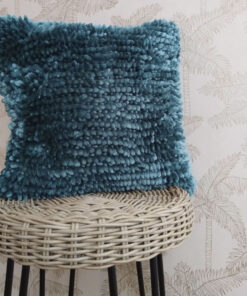 Alternative view of Cojín Decorativo Teddy Turquesa