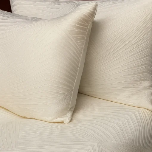 Juego de Duvet Jacquard Geometrico Beige Casa LiLe