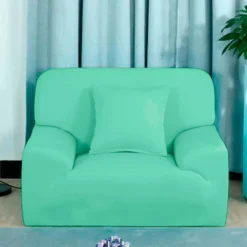 Protector de sof premium verde menta un (1) puesto Casa LiLe