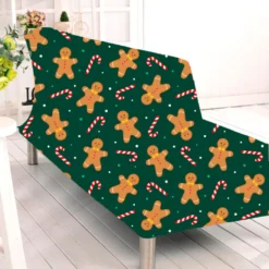 Protector de sof cama verde navidad premium Casa LiLe